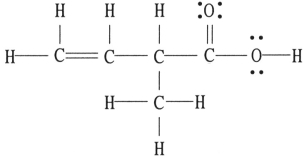 There is/are ________ π bond(s) in the molecule below.   A) 0 B) 1 C) 2 D) 4 E) 16