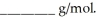 A solution containing 10.0 g of an unknown liquid and 90.0 g water has a freezing point of -3.33 °C.Given   for water,the molar mass of the unknown liquid is   A) 69.0 B) 333 C) 619 D) 161 E) 62.1