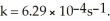 The reaction CH<sub>3</sub>-N≡C → CH<sub>3</sub>-C≡N Is a first-order reaction.At     If   is 1.00 × 10<sup>-3</sup> initially,   is ________ M after   A) 5.33 × 10<sup>-4</sup> B) 2.34 × 10<sup>-4</sup> C) 1.88 × 10<sup>-3</sup> D) 4.27 × 10<sup>-3</sup> E) 1.00 × 10<sup>-6</sup>