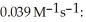The following reaction is second order in [A] and the rate constant is   A → B What is the initial concentration (M) of A if at 28 s the concentration of A was 0.26 M? A) 2.8 B) -1.2 C) 0.36 D) -1.5 E) -0.83
