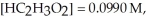 Acetic acid is a weak acid that dissociates into the acetate ion and a proton in aqueous solution: HC<sub>2</sub>H<sub>3</sub>O<sub>2</sub> (aq)    C<sub>2</sub>H<sub>3</sub>O<sub>2</sub><sup>-</sup> (aq) + H<sup>+</sup> (aq)  At equilibrium at 25 °C a 0.100 M solution of acetic acid has the following concentrations:     and   The equilibrium constant,K<sub>eq</sub>,for the ionization of acetic acid at   is ________. A) 5.71 × 10<sup>4</sup> B) 0.100 C) 1.75 × 10<sup>-7</sup> D) 1.79 × 10<sup>-5</sup> E) 5.71 × 10<sup>6</sup>