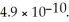 The   for   is   What is the pOH of a 0.0727 M aqueous NaA solution at 25.0 °C? A) 9.33 B) 5.22 C) 8.78 D) 1.14 E) 10.00