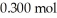 Calculate the pH of a solution prepared by dissolving   of benzoic acid and   of sodium benzoate in water sufficient to yield   of solution.The K<sub>a</sub> of benzoic acid is   A) 2.516 B) 3.892 C) 4.502 D) 10.158 E) 4.195