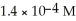 Determine the K<sub>sp</sub> for magnesium hydroxide (Mg(OH) <sub>2</sub>) where the solubility of Mg(OH) <sub>2</sub> is   . A) 2.7 × 10<sup>-12</sup> B) 1.1 × 10<sup>-11</sup> C) 2.0 × 10<sup>-8</sup> D) 3.9 × 10<sup>-8</sup> E) 1.4 × 10<sup>-4</sup>