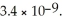 Calculate the maximum concentration (in M) of calcium ions (Ca<sup>2+</sup>) in a solution that contains   of CO<sub>3</sub><sup>2-</sup>.The K<sub>sp</sub> of CaCO<sub>3</sub> is   A) 5.8 × 10<sup>-5</sup> B) 6.8 × 10<sup>-9</sup> C) 3.4 × 10<sup>-9</sup> D) 6.2 × 10<sup>-8</sup> E) 1.9 × 10<sup>-10</sup>
