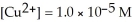 The standard cell potential (   ) for the reaction below is +1.10 V.The cell potential for this reaction is ________ V when the concentration of   and   Zn (s) +   (aq) → Cu (s) +   (aq)  A) 1.42 B) 1.26 C) 0.94 D) 0.78 E) 1.10