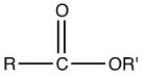 The general formula of a carboxylic acid is ________. A) B) C) D) E)