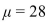 <strong>Use technology to solve the following problem: A normal population has a mean and standard deviation What is the 58th percentile of the population?</strong> A) 29.60 B) 26.64 C) 32.56 D) 35.52