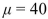 <strong>The lifetime of a certain type of automobile tire (in thousands of miles) is normally distributed with mean and standard deviation . What proportion of tires have lifetimes of less than 42 Thousand miles?</strong> A) 0.3070 B) 0.6930 C) 0.3859 D) 0.6141
