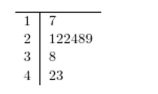 <strong>Find the mean of the data in the following stem-and-leaf plot. The leaf represents the ones digit. </strong> A) 26 B) 22 C) 27 D) 28.6