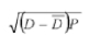 The standard deviation can be defined as . B) C) D)