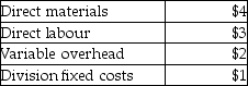 Use the information below to answer the following question(s) : Beta Shoe Ltd. manufactures only one type of shoe and has two divisions, the Sole Division, and the Assembly Division. The Sole Division manufactures soles for the Assembly Division, which completes the shoe and sells it to retailers. The Sole Division  sells  soles to the Assembly Division. The market price for the Assembly Division to purchase a pair of soles is $20. (Ignore changes in inventory.)  The fixed costs for the Sole Division are assumed to be the same over the range of 40,000-100,000 units. The fixed costs for the Assembly Division are assumed to be $7 per pair at 100,000 units. Sole's costs per pair of soles are:     Assembly's costs per completed pair of shoes are:    -Assume the transfer price for a pair of soles is 180% of total costs of the Sole Division and 40,000 of soles are produced and transferred to the Assembly Division. The Sole Division's operating income is A)  $320,000. B)  $360,000. C)  $248,000. D)  $440,000. E)  $400,000.