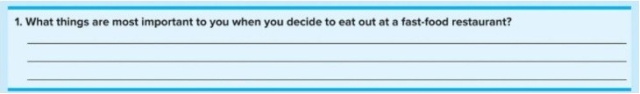 Figure 8-4    -A(n) ________ question allows respondents to express opinions,ideas,or behaviors in their own words without being forced to choose among alternatives that have been predetermined by a marketing researcher. A) dichotomous B) open-ended C) closed-end D) fixed-alternative E) semantic differential