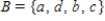 If   and   , is A a subset of B? ​ A) yes B) no