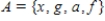Indicate whether the following sets are equal. ​   ,   ​ A)    B)   