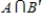 Assume that   ,   and that U is the universal set of natural numbers less than 11. Find   . ​ A)    B)    C)    D)    E)   