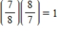 Which property of the real numbers is illustrated in this equality? ​   ​ A) additive identity B) multiplicative inverse C) additive inverse D) multiplicative identity E) associative