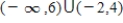 Choose the correct interval notation for this subset of the real numbers. ​   A)    B)    C)    D)    E)   