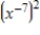 Simplify the expression so that it contains only positive exponents   . ​   ​ A)    B)    C)    D)    E)   