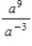 Use the rules of exponents to simplify the expression so that only positive exponents remain. ​   ​ A)    B)    C)    D)    E)   