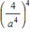 Use the rules of exponents to simplify the expression. ​   ​ A)    B)    C)    D)    E)   