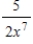 In many applications, it is often necessary to write expressions in the form   , where c is a constant and n is an integer. Write the expression below in this form. ​   ​ A)    B)    C)    D)    E)   