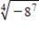 Evaluate the following expression if it represents a real number. ​   ​ A) 38.055 B) 2,097,152 C) -4,096 D) -38.055 E) not a real number