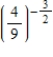 Evaluate the following expression if it represents a real number. ​   ​ A)    B)    C)    D)    E) not a real number