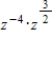 Use the properties of exponents to simplify the expression so that only positive exponents remain. ​   ​ A)    B)    C)    D)    E)   