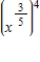 Use the properties of exponents to simplify the expression so that only positive exponents remain. ​   ​ A)    B)    C)    D)    E)   
