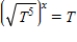 Use the properties of exponents and radicals to determine the value for x that makes the equation true. ​   ​ A)    B) 5 C)    D) 10 E)   