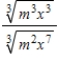 Rationalize the denominator and then simplify. ​   ​ A)    B)    C)    D)    E)   