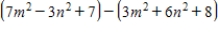 Simplify by combining like terms. ​   ​ A)    B)    C)    D)    E)   