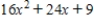 Factor the expression as a product of binomials. ​   ​ A)    B)    C)    D)    E)   