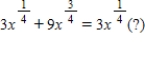Determine the missing factor. ​   ​ A)    B)    C)    D)    E)   