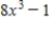 Use the following factorization formulas involving cubes to factor the polynomial below. ​ Factorizations with Cubes Perfect cube   Perfect cube   Difference of two cubes   Sum of two cubes   ​   ​ A)    B)    C)    D)    E)   