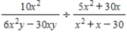 Perform the indicated operations and simplify. ​   ​ A)    B)    C)    D)    E)   