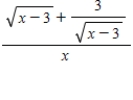 Simplify the complex fraction. ​   ​ A)    B)    C)    D)    E)   