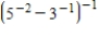 Rewrite the following so that only the positive exponents remain, and then simplify. ​   ​ A)    B)    C)    D)    E)   