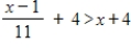 Solve the inequality. ​   ​ A)    B)    C)    D)    E)   