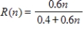 If a test that has reliability r is lengthened by a factor   , the reliability R of the new test is given by ​   ​ ​If the reliability is r = 0.6, the equation becomes   . When the test length is unchanged, the reliability r = R(1)  = 0.6. If the length of the test is doubled, the reliability r = R(2) . What percent improvement is there in the reliability when the test length is doubled? ​ A) 20.0% B) 25.0% C) 80.0% D) 75.0% E) 15.0%