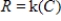 Suppose that a company's revenue   is a function k of the number of customers C. Suppose also that the amount spent on advertising A affects the number of customers so that   is a function g of A. The function   is defined, since   . Is   defined? ​ A) Yes B) No