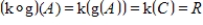 Suppose that a company's revenue   is a function k of the number of customers C. Suppose also that the amount spent on advertising A affects the number of customers so that   is a function g of A. The function   is defined, since   . Is   defined? ​ A) Yes B) No