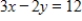 Find the intercepts of the following function. ​   ​ A) x-intercept: 6 y-intercept: -4 B) x-intercept: -4 y-intercept: 6 C) x-intercept: -2 y-intercept: 2 D) x-intercept: 4 y-intercept: -6 E) x-intercept: 3 y-intercept: -2