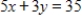 Find the intercepts of the following function. ​   ​ A) x-intercept:   Y-intercept:   B) x-intercept:   Y-intercept:   C) x-intercept:   Y-intercept:   D) x-intercept:   Y-intercept:   E) x-intercept:   Y-intercept:  