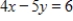 Write the equation of the line through (9,-6)  that is parallel to   . A)    B)    C)    D)    E)   