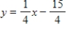 Each day, a young person should sleep 8 hours, plus   hour for each year that the person is under 17 years of age. Assuming the relation is linear, write the equation relating hours of sleep y and age x where   . ​ A)    B)    C)    D)    E)   