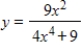 Graph the function using a window that gives a complete graph. Does the figure below show the complete graph? ​   ​   ​ A) Yes B) No
