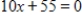 Use the x-intercept method to find the solution to this equation. ​   ​ A)    B)    C)    D)    E)   