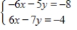 Using a graphing utility or Excel to find the solution of the system. ​   ​ A)    B)    C)    D)    E)   